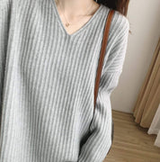 【動画あり】カシミヤ混Vネックニットセーター　５色展開 - select store mirror me【動画あり】カシミヤ混Vネックニットセーター　５色展開189966178mirror meselect store mirror me189966178アイボリー