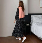 Vネック上品ドットタックフレアワンピース - select store mirror meVネック上品ドットタックフレアワンピース109742137mirror meselect store mirror me109742137S